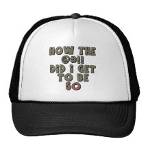 50th Birthday Gifts Mesh Hats
