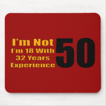 50th Birthday Gifts Mouse Pad