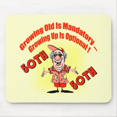 50th Birthday Gifts Mouse Mats by 50th_birthday_gifts