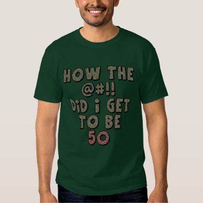 50th Birthday Gifts Tee Shirt
