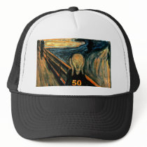 50th Birthday Gifts, The Scream 50! hats by 50thbirthdaygifts 50th Birthday Gifts, The Scream 50! hats