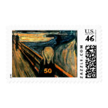50th Birthday Gifts, The Scream 50! postage