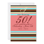 50th birthday Invitation