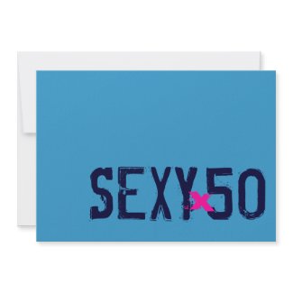 50th Birthday - Invitation invitation