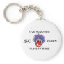 50th Birthday Keychains