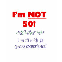 50th Birthday Ladies T-Shirt by Dmargie1029 50th Birthday Ladies T-Shirt