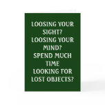 50th BIRTHDAY LOGIC Card