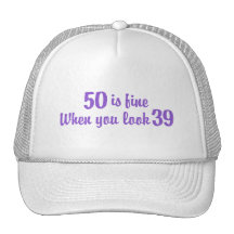 50th Birthday Mesh Hat
