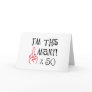 50th birthday Middle Finger Salute Card 50th birthday Middle Finger Salute Card
