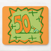 50th Birthday Mousepad by 50th_birthday_gifts 50th Birthday Mousepad