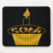 50th Birthday Mousepad by 50th_birthday_gifts 50th Birthday Mousepad