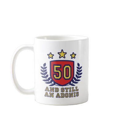 50th Birthday mug