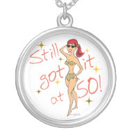 50th Birthday Necklace necklace