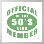 50th Birthday Official Member Poster