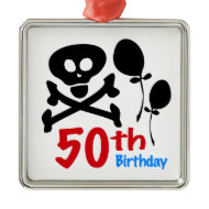 50th Birthday Ornament ornament