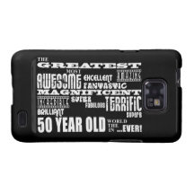 50th Birthday Party Greatest Fifty Year Old Galaxy S2 Covers