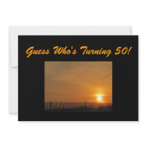 50th Birthday Party Invitation