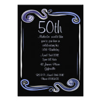 50th Birthday Party Invitation invitations