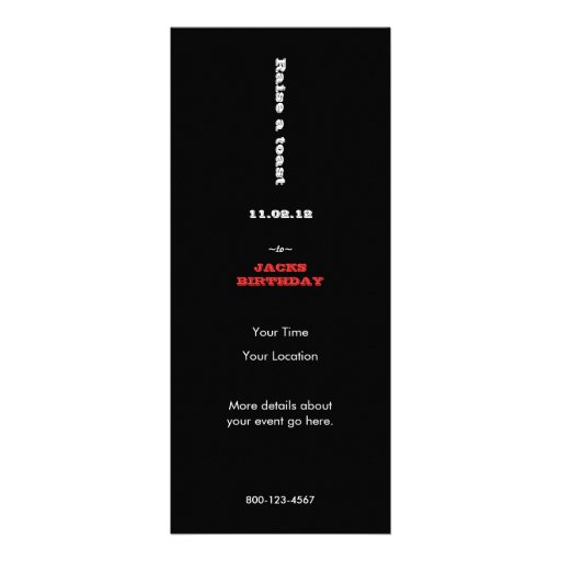 50th Birthday Party Invitation Aged to Perfection