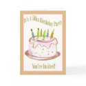 50th Birthday Party Invitation card