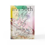 50th Birthday Party Invitation