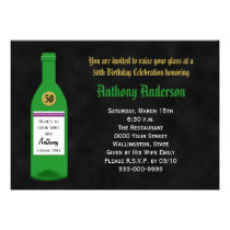 50th Birthday Party Invitation - Chalkboard