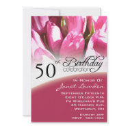 50th Birthday Party Invitations invitation