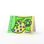 50th, themed birthday, birthday invite, birthday