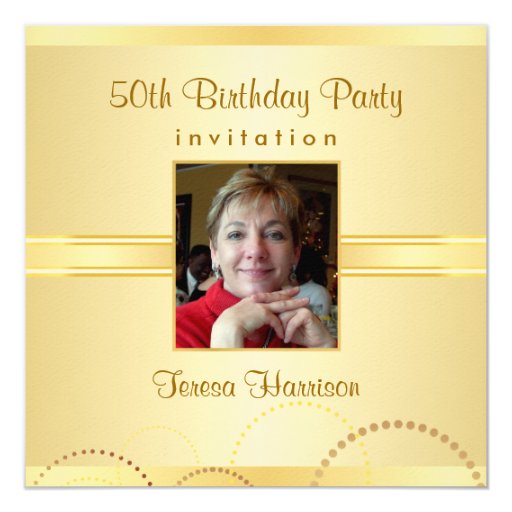 50th birthday party invitations create your own zazzle design your own birthday party invitations