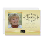 50th Birthday Party Invitations with Photo