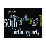 50th Birthday Party Invite