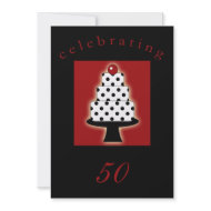 50th Birthday Party Personalized Invitation invitation
