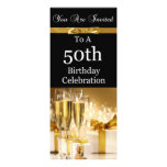 50th Birthday Party Personalized Invitation