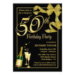50th Birthday Party - Surprise Party Invitations invitations