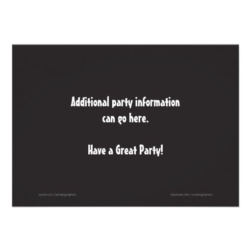 50th Birthday RIP 40s Invitation
