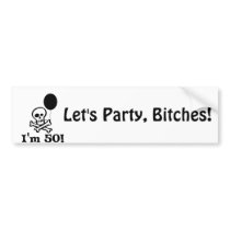 50th Birthday Skull Bumper Sticker