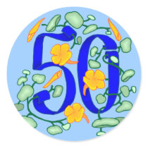 50th Birthday Sticker