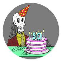 50th Birthday Sticker