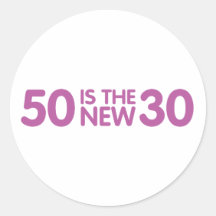 50th birthday sticker