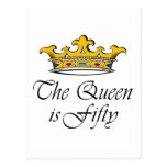 50th birthday The Queen is 50! Post Cards