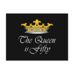 50th birthday The Queen is 50! Post Cards