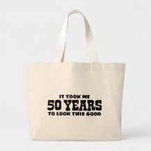50th Birthday Tote Bag