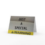 50th BIRTHDAY WARNING Cards