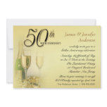 50th Golden Anniversary Party Invitations