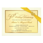 50th Golden Wedding Anniversary Invitations