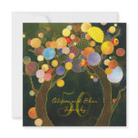 50th Golden Wedding Anniversary Invite: Love Trees