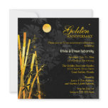 50th Golden Wedding Anniversary Party Invitations