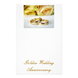 50th Wedding Anniversary Stationery | Zazzle