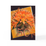 50th Happy Birthday Card