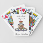 50th Missile Regiment Royal Artillery Playing Card playing cards